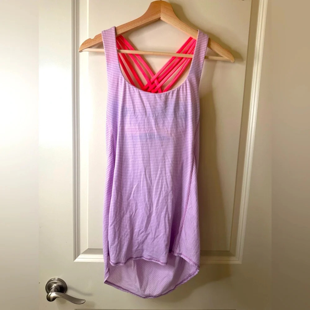 5/$25 Lululemon top with  built-in sports bra 6